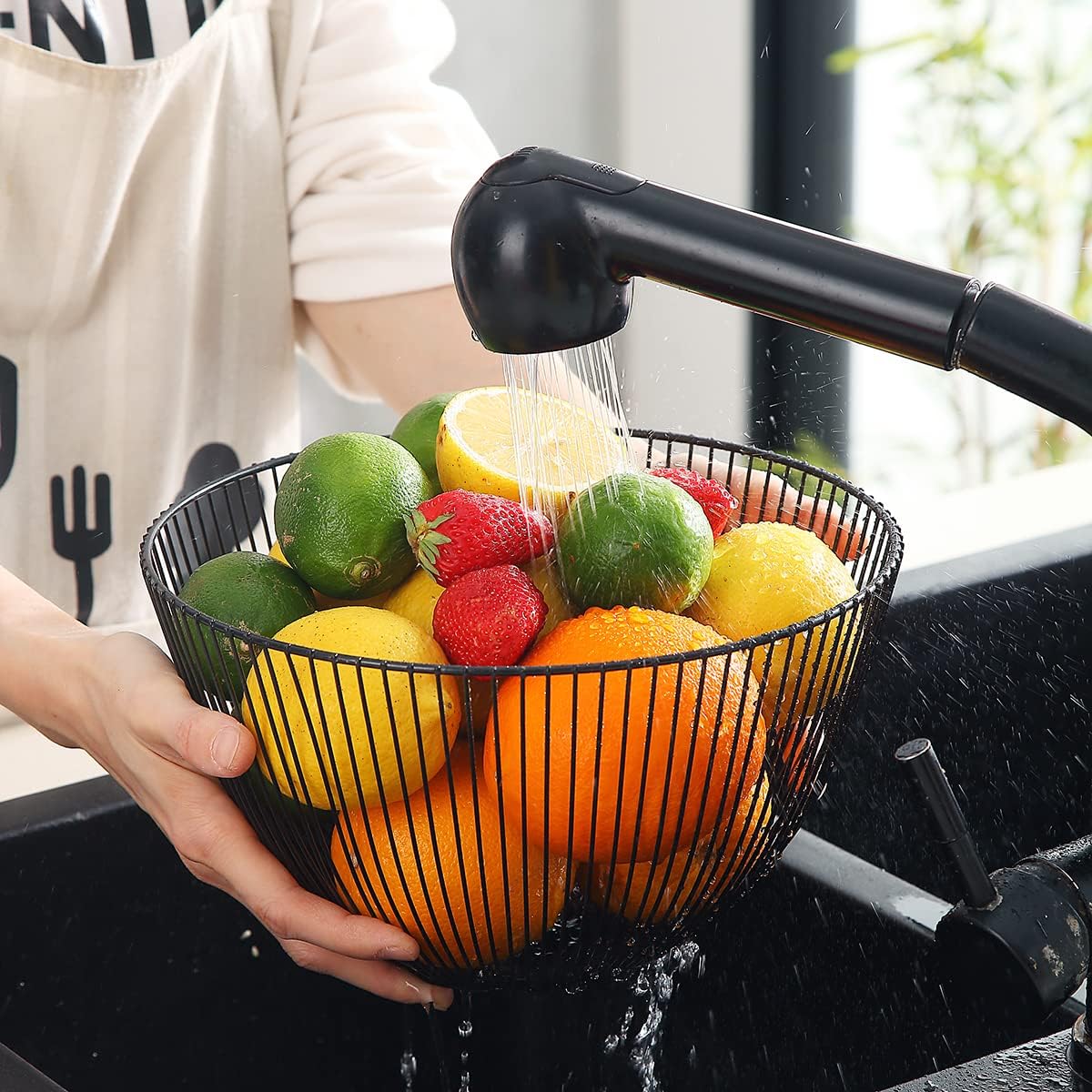 Fruit Basket, Fruit Bowl, Metal Wire Fruit Basket for kitchen, Fruit Bowl for Kitchen Counter
