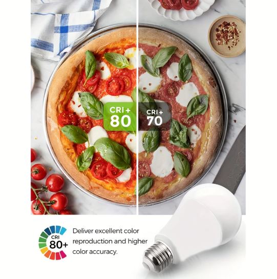 16-Color Changing RGB LED Light Bulb with Remote Control, LED Bulbs for Home