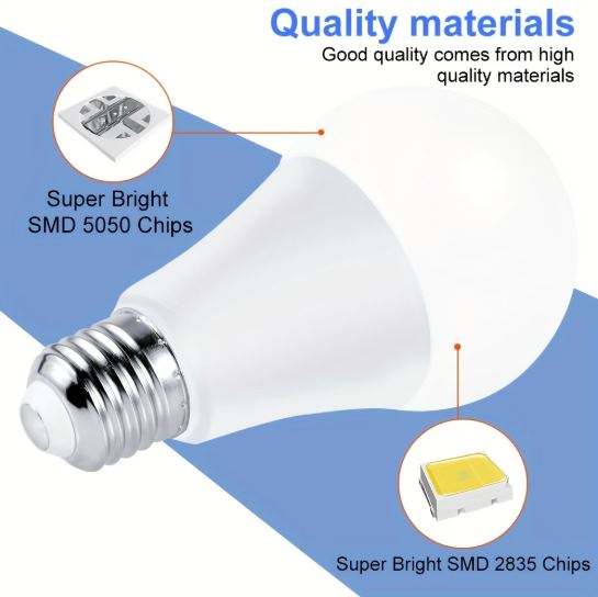 16-Color Changing RGB LED Light Bulb with Remote Control, LED Bulbs for Home