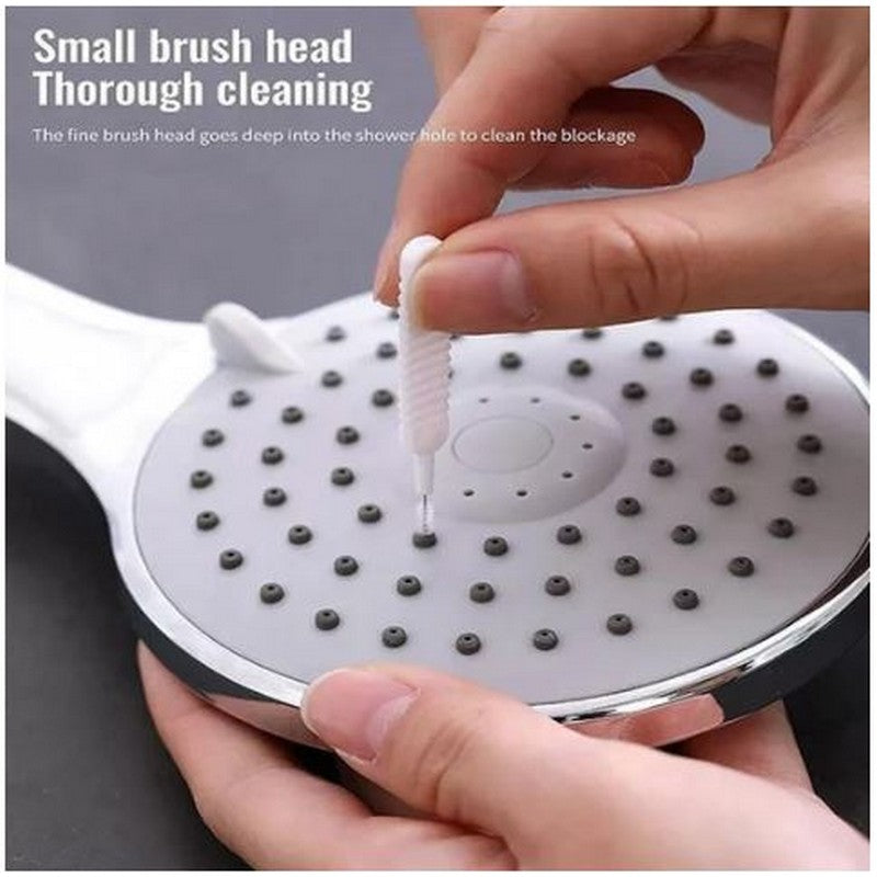 10 Pcs Shower Cleaning Brush Set Cleaning Anti-clogging Small Brush Pore Gap