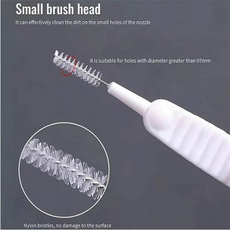 10 Pcs Shower Cleaning Brush Set Cleaning Anti-clogging Small Brush Pore Gap