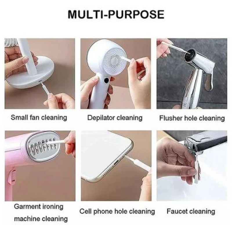 10 Pcs Shower Cleaning Brush Set Cleaning Anti-clogging Small Brush Pore Gap