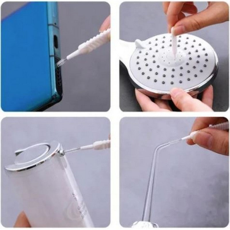 10 Pcs Shower Cleaning Brush Set Cleaning Anti-clogging Small Brush Pore Gap