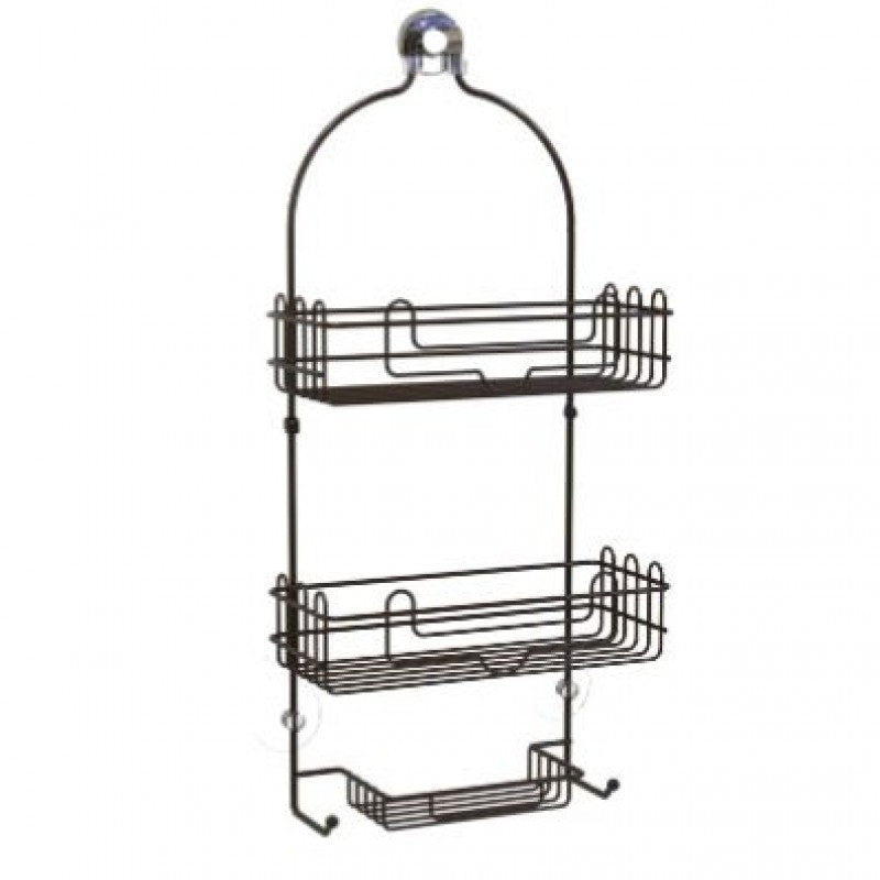 Shower Head Caddy Over Shower Head Stainless and Waterproof Shower Caddy Bathroom Storage No Drilling