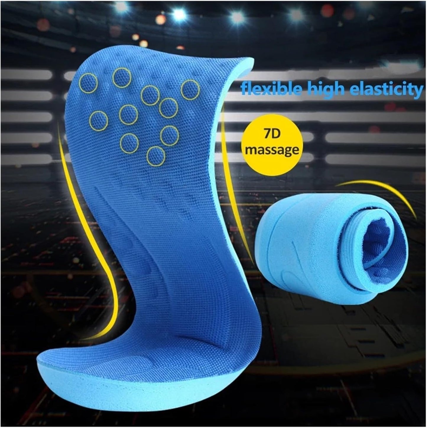 Sport Running Soft Insoles for Feet Man Women Orthopedic Pad Shock Absorption Arch Support Shoes Sole