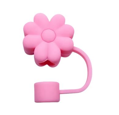 Stanley Straw Cover Silicone Straw Cover 3D Flower