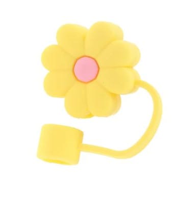 Stanley Straw Cover Silicone Straw Cover 3D Flower