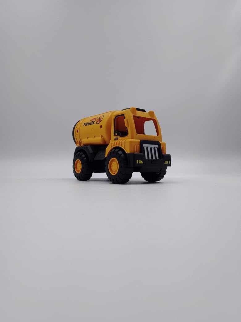 Construction Truck Friction Power Toy Trucks, Tank Truck Push