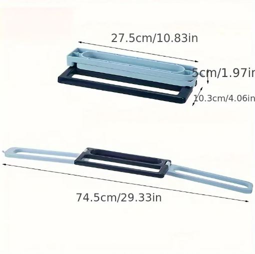 Space-Saving Wall-Mounted Folding Shoe Rack - Durable Plastic, Ideal for Bathroom Storage