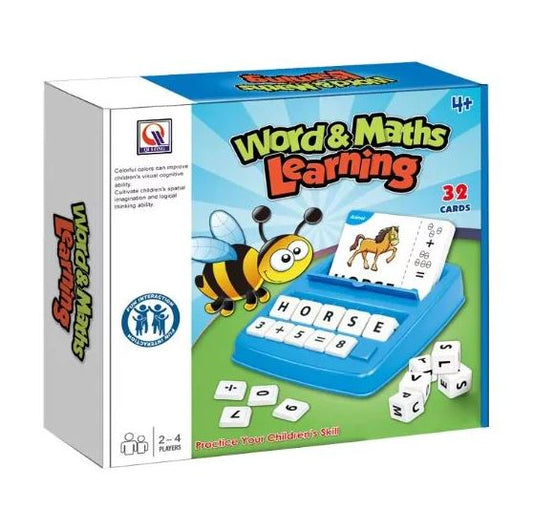 (2 in 1) Word and Maths Learning Kit